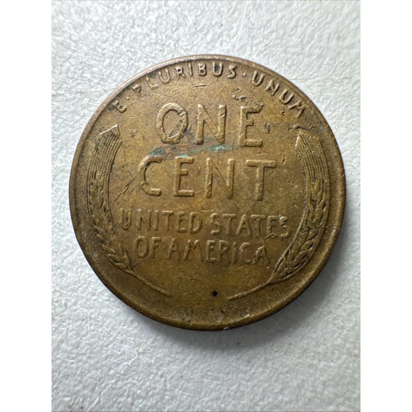 1946 Wheat Penny No Mint Mark Rare Error L Rim In Liberty Not Certified - Picture 8 of 10